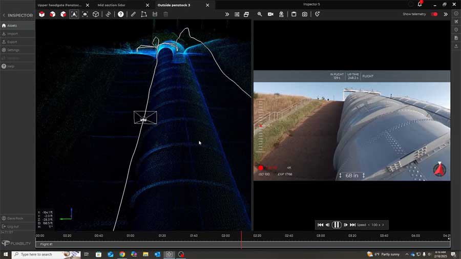 CCTV Pipe Inspection, high-resolution cameras into underground pipelines